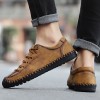 Large Size Hand Stitching Men's Casual Shoes
