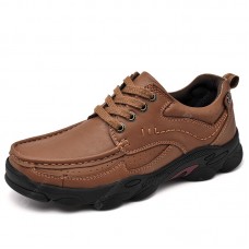 Men Shoes Casual Handmade Outdoor Hiking Large Size for Autumn Winter