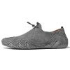 Men's Soft Bottom Leather Breathable Bean Shoes