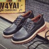 SYXZ 354 Retro Men's Tooling Leather Shoes