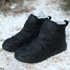 High-top Waterproof Cotton Shoes Winter Plus Velvet Snow Boots Couple Large Size