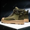 Men Fashion Shoes British Style Round Toe High-top Casual Boots