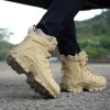 Men's Boots Army Outdoor Camouflage  Boots Non-slip Tactical Male Boots Summer Breathable Mesh Shoes For Men