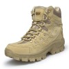 Men's Boots Army Outdoor Camouflage  Boots Non-slip Tactical Male Boots Summer Breathable Mesh Shoes For Men