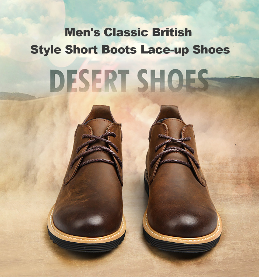 Men's Classic British Style Boots