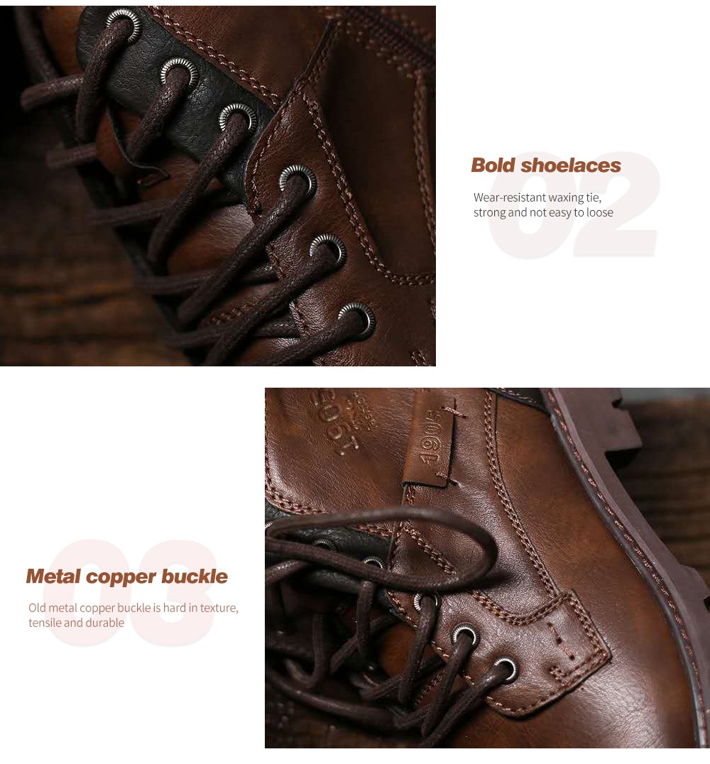 Men's Boots details