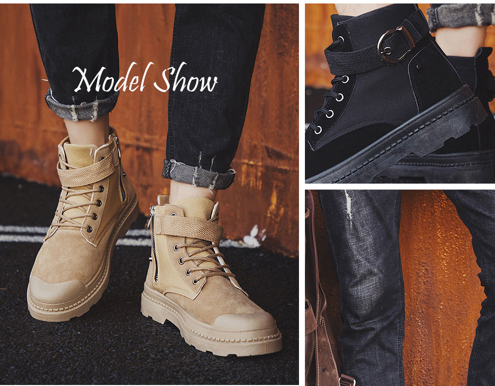 Men Shoes model show