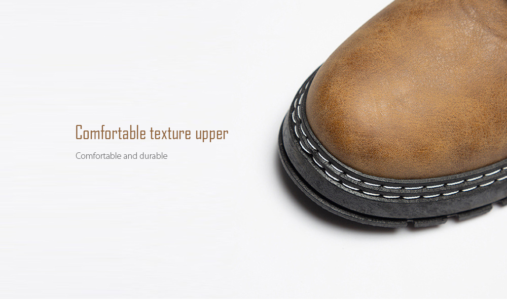 Men's Casual Boots Comfortable texture upper